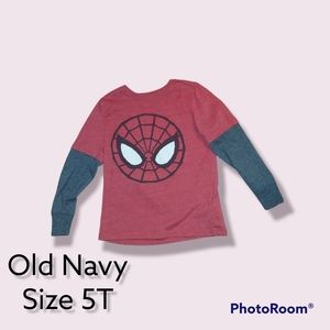 Old Navy Spiderman 5T shirt